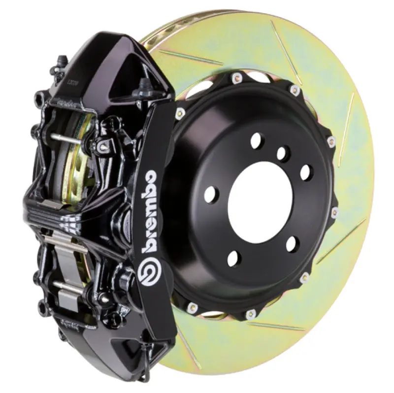 Brembo Gt Bbk – Front 6-Piston Calipers With 380X32Mm Two-Piece Slotted Rotors For 2005–2009 Ferrari F430 (Excl. Cc) 1