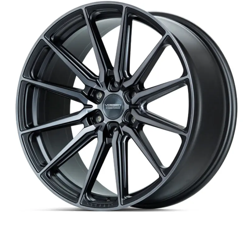 Vossen Hf6-1 24X10 / 6X139.7 / Et25 / Deep Face / 106.1 - Tinted Matte Gunmetal Wheel 1