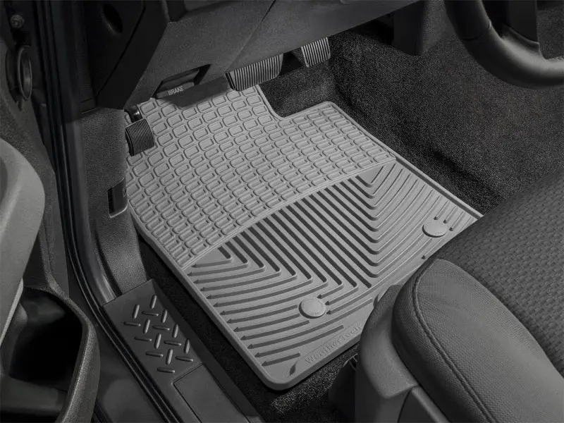 Weathertech Custom-Fit Rubber Floor Mats – Front Set For 2000–2006 Bmw X5 (Grey) 1