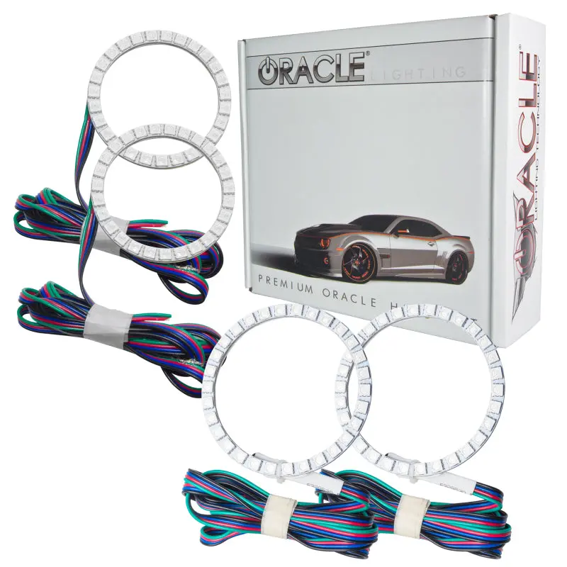 Oracle Lighting Halo Kit For 2005–2010 Aston Martin Vanquish – Colorshift Led Rings With Simplified Controller & Warranty Coverage 1
