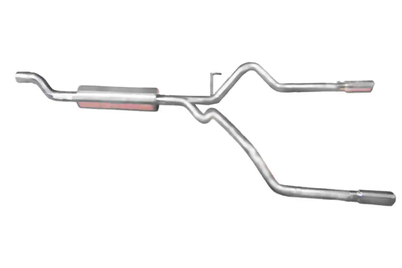 Gibson Aluminized Cat-Back Dual Exhaust System For 2003–2004 Dodge Ram 2500 Slt With 5.7L Engine 1
