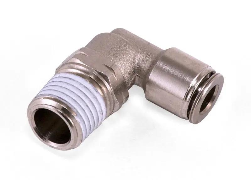 Air Lift 1/4″ Npt Male To 1/4″ Tube Compression Elbow Fitting 1