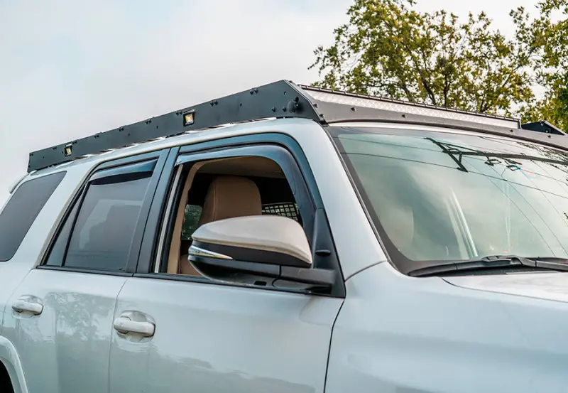 Cali Raised 10-24 Toyota 4Runner Premium Roof Rack - No Light Bar/Led Light Bar - Cut Outs Only 1