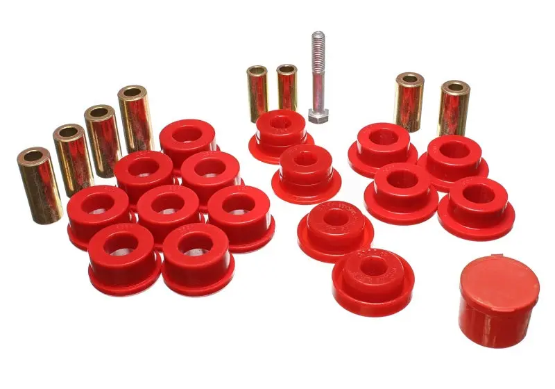 Energy Suspension Red Front Control Arm Bushing Kit 1