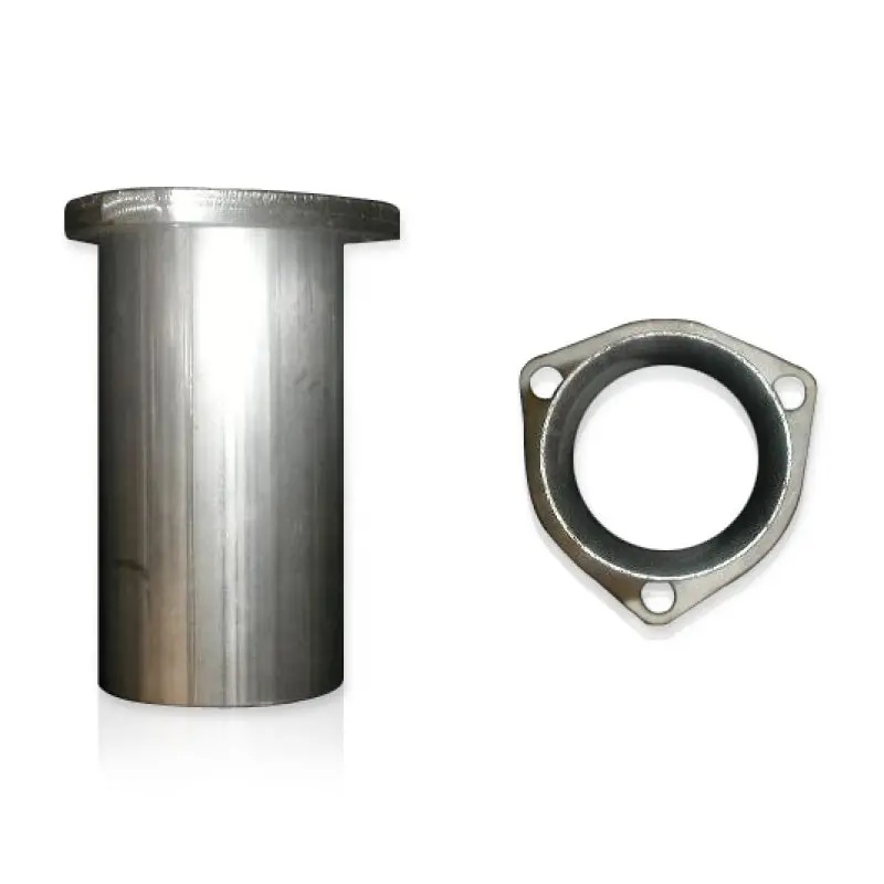 Stainless Works Collector Adapter 3-Bolt 3-1/2In Od Tubing 3In Od Outlet 1