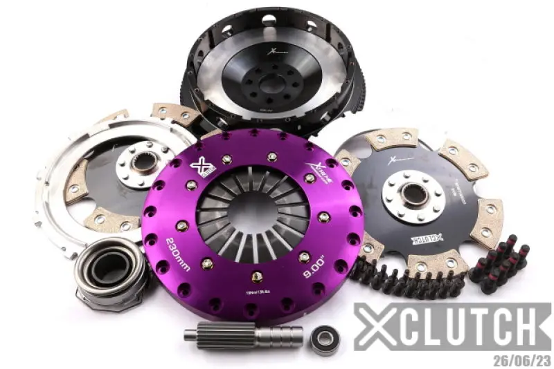 Xclutch 02-05 Lexus Is300 Base 3.0L 9In Twin Solid Ceramic Clutch Kit 1