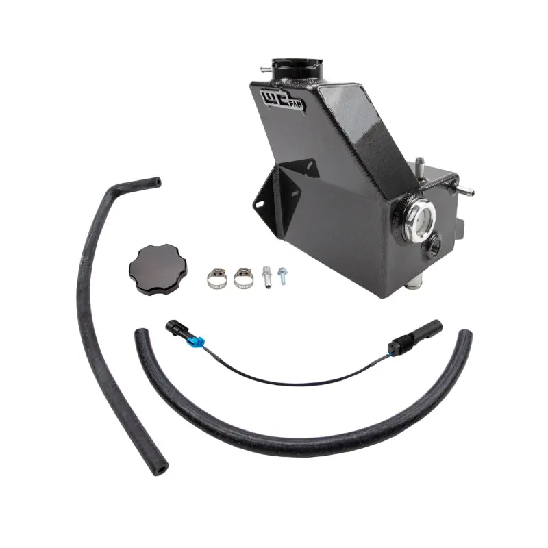 Wehrli Coolant Tank Upgrade Kit – Oem-Placement Design For 2013–2018 Dodge 6.7L Cummins (Deore Gold Finish) 1