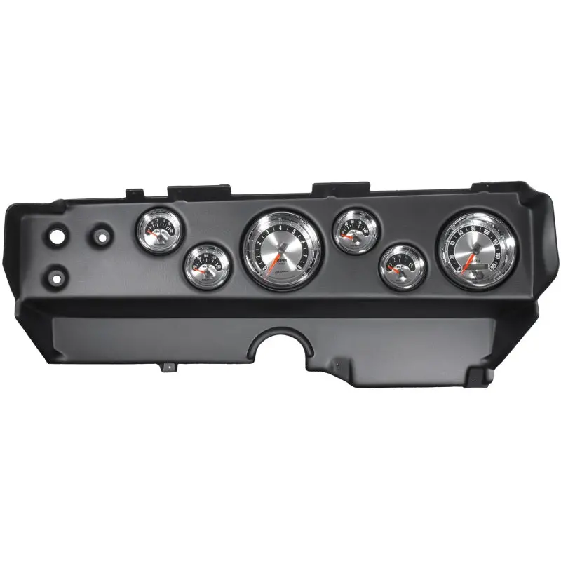 Autometer American Muscle Gauge Kit 6 Pc Ebody/Cuda/Challenger 70-74 Tach/Mph/Fuel/Oilp/Wtmp/Volt 1