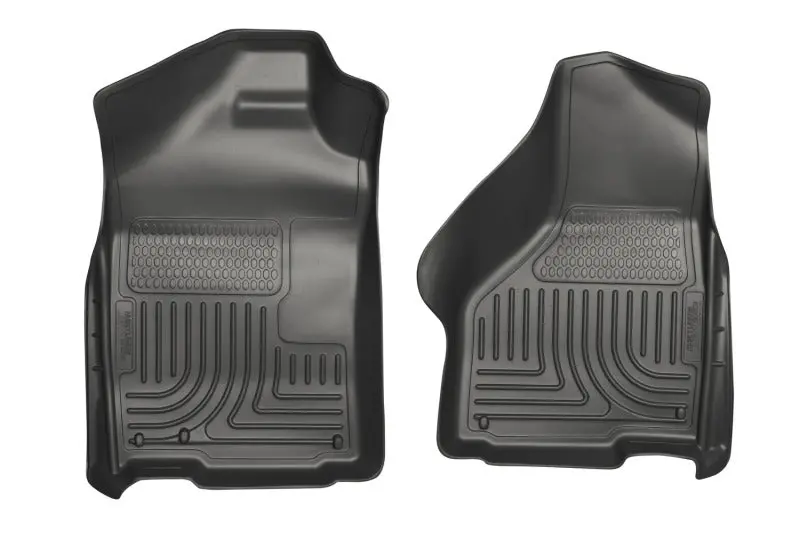 Husky Liners Weatherbeater Floor Mats – Black, Custom-Fit For 2003–2012 Dodge Ram 1500/2500/3500 Regular & Quad Cab 2