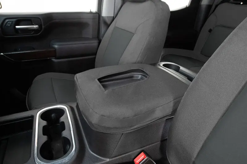 Covercraft Endura Precisionfit Seat Covers For 2019–2024 Subaru Ascent – Front Row, Silver/Charcoal 1
