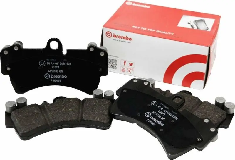Brembo Premium Rear Brake Pads For Audi Q5 (2013–2017), S4 (2010–2016), S5 (2008–2017), Sq5 (2014–2017) – Nao Ceramic, Oe Equivalent 1