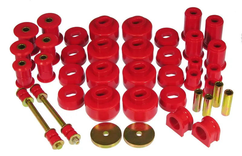 Prothane Total Suspension Bushing Kit For 1999–2006 Chevy Silverado 1500 2Wd – Red 1