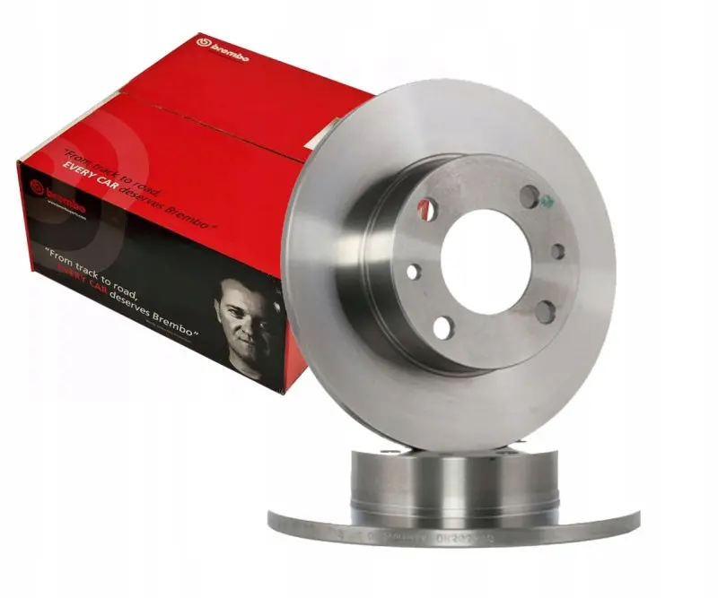Brembo Premium Front Brake Rotors – Uv-Coated Oe-Equivalent Design For 1990–2001 Acura Integra And 1990–2005 Honda Civic 1